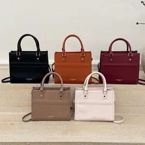 2026 New Women's Luxury PU Leather Single Shoulder Crossbody Tote Handbag Exquisite Zipper Design sac