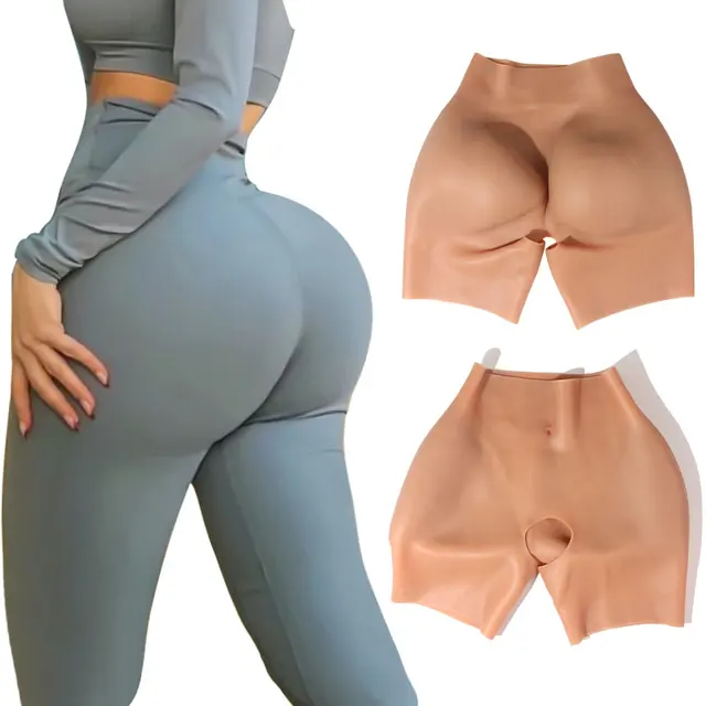 Hot Selling panties Plus Size Shaper Silicon Butt Lifter and Hip crossdresser Underwear Padded Hips  Silicone hips Pants