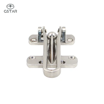 Solid Zinc Alloy Security Chain Door Guard Smooth Surface Hotel Anti-lock Buckle