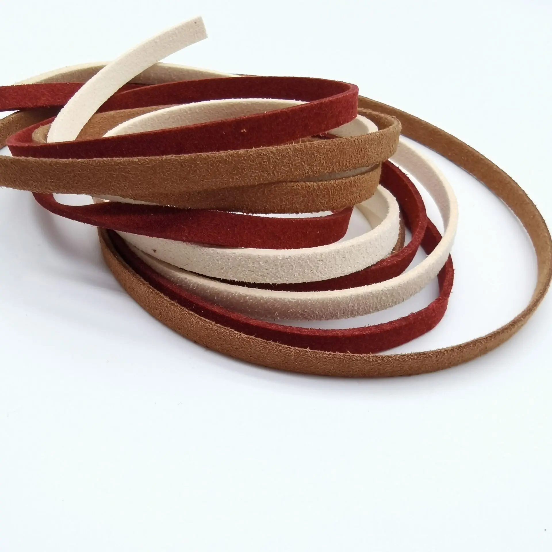 Leather Cords for Jewellery ,  Cord String Rope Thread 5 MM Suede Cord for Making Bracelets