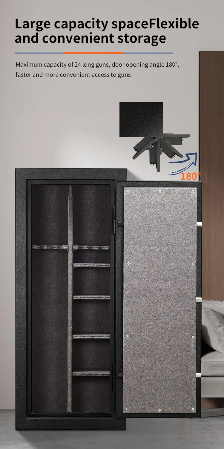 CEQSAFE Steel Lockable Safe Home Fireproof Metal Gun Safe Cabinet details