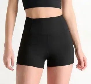 Oversized High-Waist Period Sports Short construction and fit reference