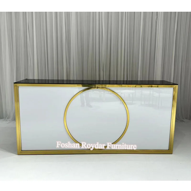 Stylish Stainless Steel Bar Tables for Modern Events