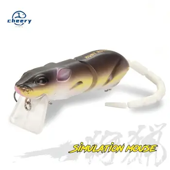 CHEERY Lure Mino 3D Bionic Mouse Multi-segmented Bait Stainless Steel 85mm 17g Ultra-realistic Swim Action for Bass – Lure – view 2