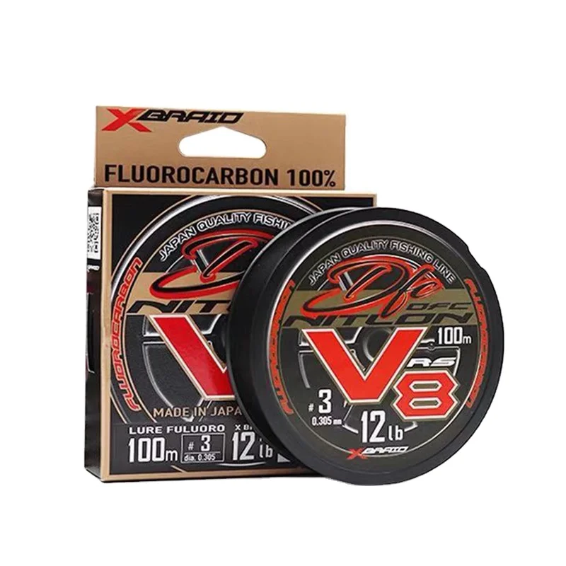 YGK BRAND FLUOROCARBON FISHING LINE 100M MADE IN JAPAN