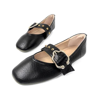 New Style Design Loafer H Letter Women's Flat Shoes Stripe Moccasins Casual Office Belt Buckle Ladies Flats slip on Shoes
