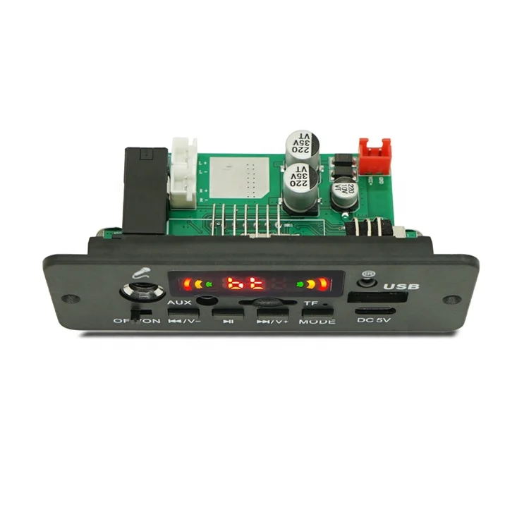 JQ D135BT 2X40W MP3 Player Bluetooth Music Speaker Amplifier Board Module With Microphone