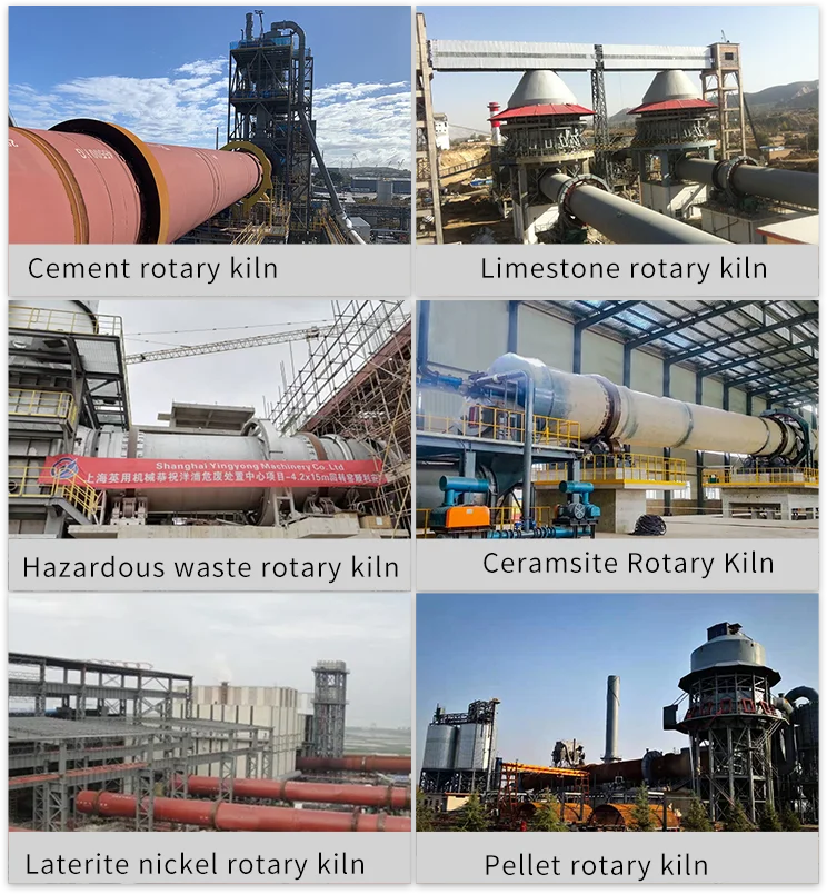 Energy Serving Gypsum Rotary Calving Kiln Magnesium Oxide Magnesite Calcination Rotary Dryer with Core Component Bearings