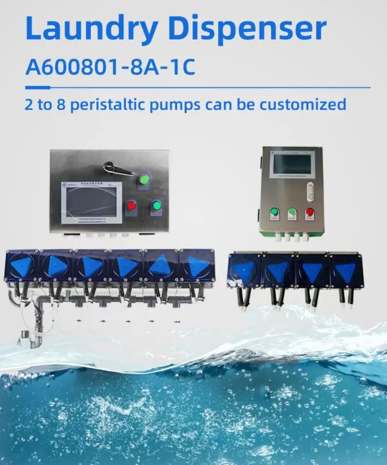 Laundry Chemical Dispenser For One Commercial Washing Machines Control