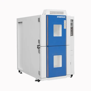 Two zones environmental Climate test chamber touch screen thermal shock chambers
