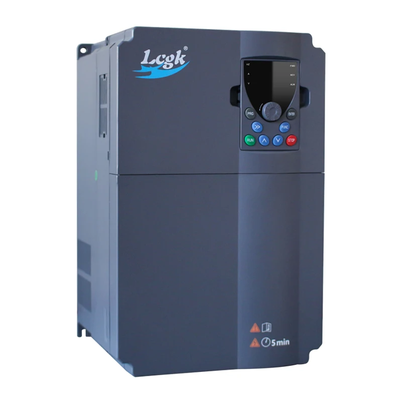 LCGK Vector Frequency Converter 380V Vfd 220V Single Phase 3 Phase Motor Governor Fan and Water Pump Motor Speed Regulation