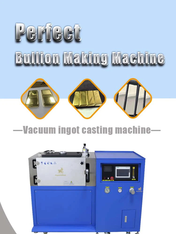 Superbmelt Automatic Silver Ingot Vacuum Metal Gold Bar Casting Machine For Jewellery Buy