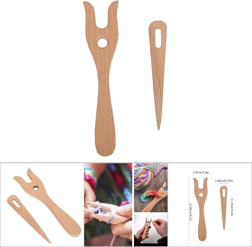 Métier À Tisser En Bois, Machine À Tricoter Rectangulaire Pour Écharpe