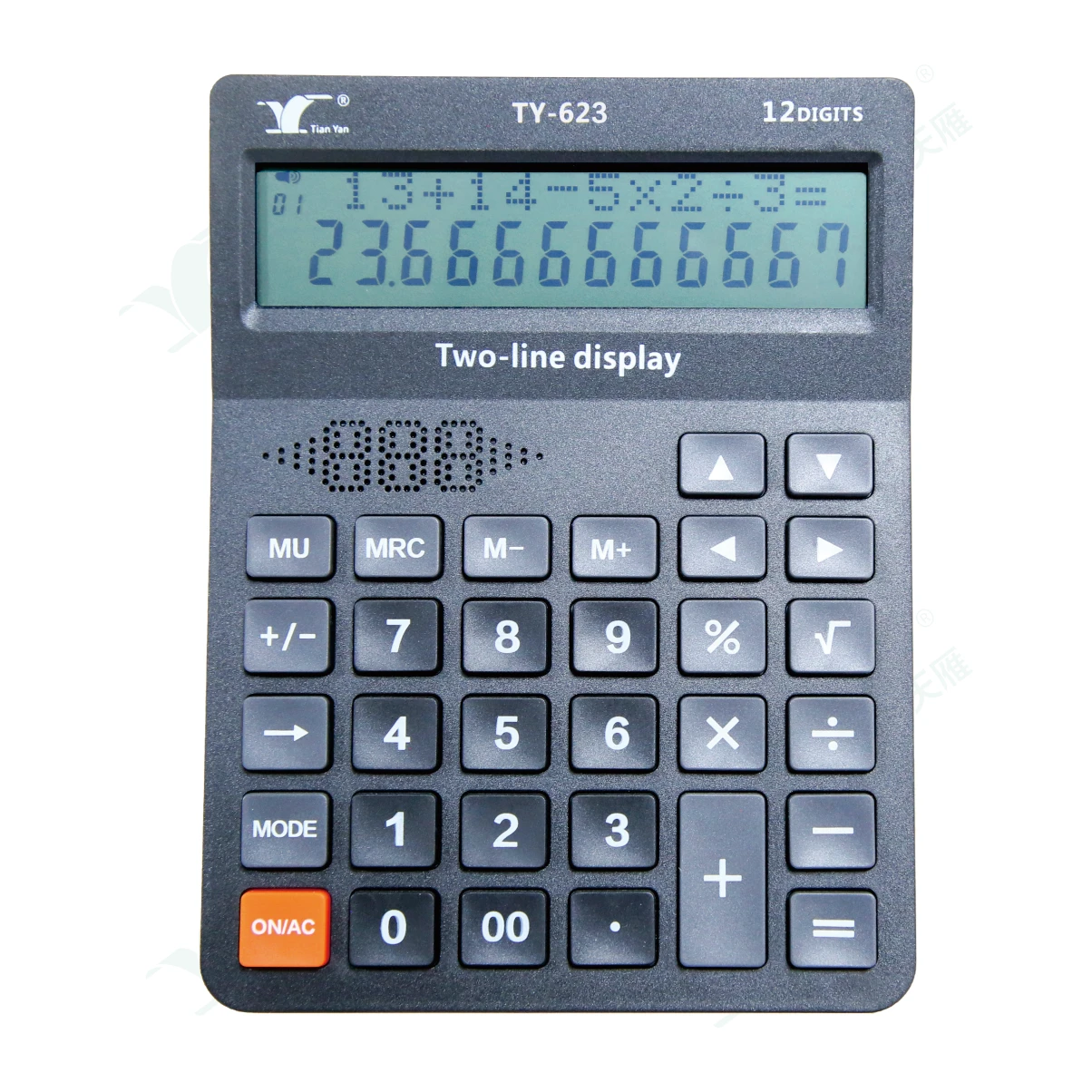 12 Digits Desk Calculator French Calculator Middle Customizable Desk