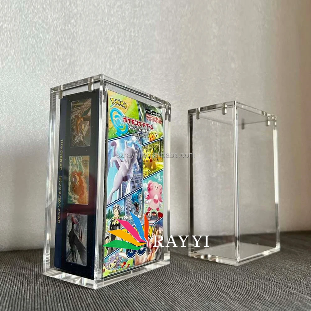 pokemon go booster box case Premium Pokémon Booster Box Acrylic Display Case – TCG Protectors main image 1