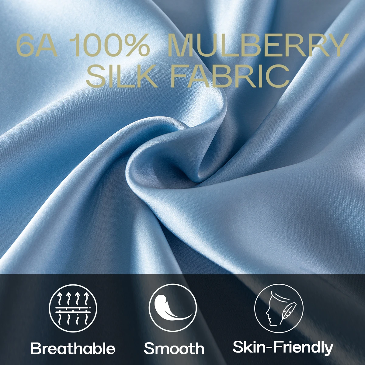 Wholesale Custom Silk Pillow Case Both Side 100 Mulberry Natural Silk Pillowcase With Hidden