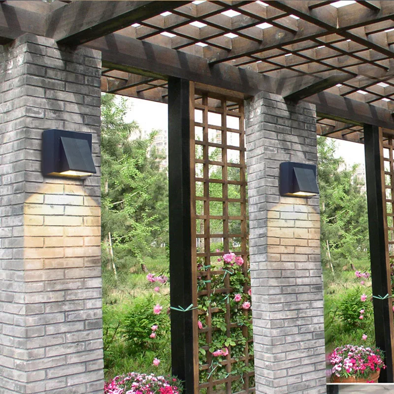 3w 5w Modern Simple Creative Outdoor Waterproof Wall Lamp Led Courtyard Lamps Gate Lamp Terrace Balcony Garden Wall Light