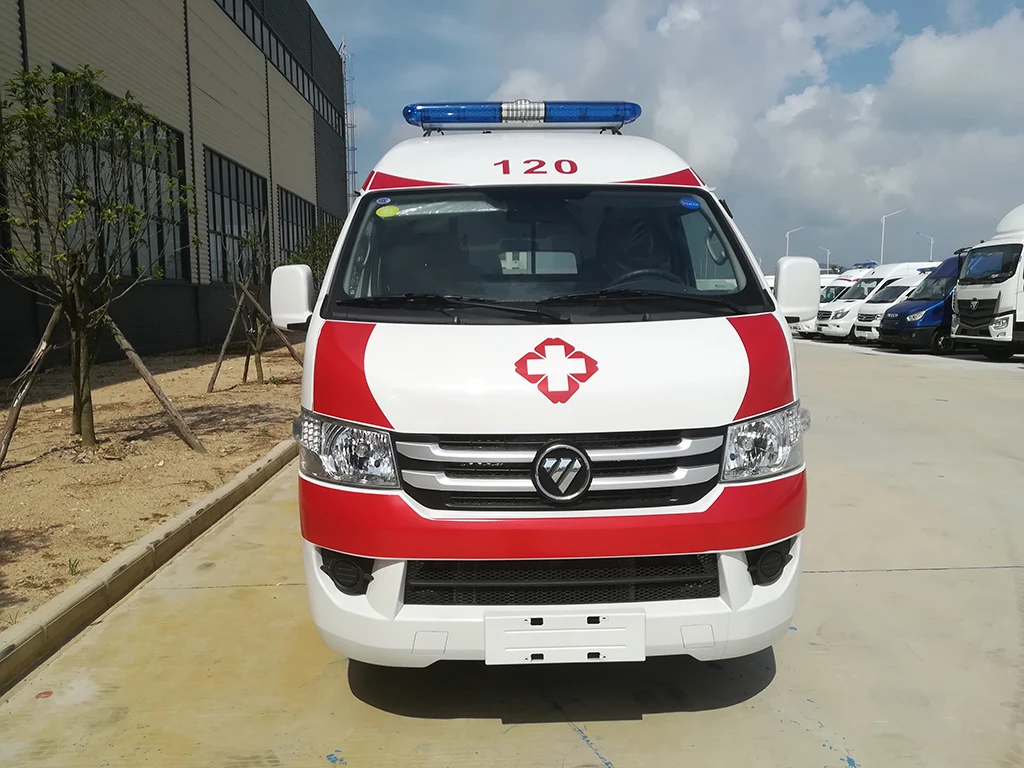 Cheap Emergency Transport Ambulance Vehicle Foton G7 Monitoring Medical