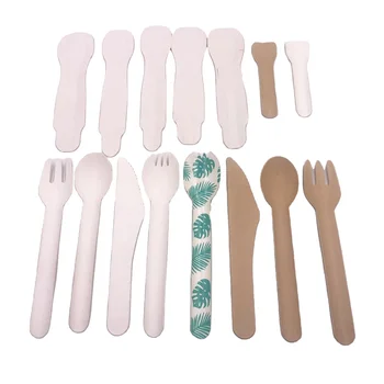 wholesale Basics Disposable, paper Utensil Cutlery - 200-Piece Set