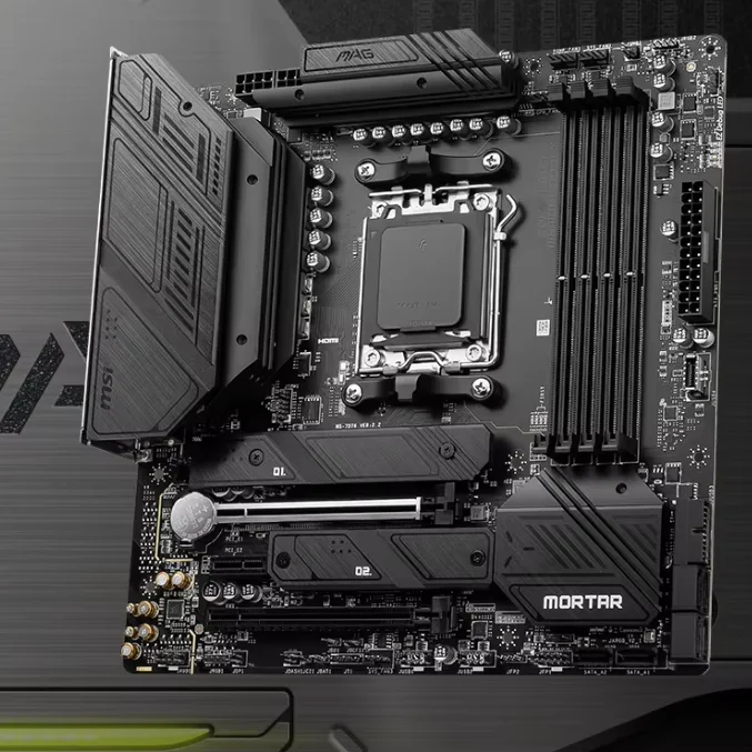 MSI B650M MORTAR SocketAM5 マザーボード MSI マザーボード［MicroATX /Socket AM5］ MAG B650M MORTAR WIFI の