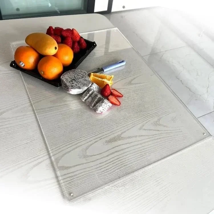 Kitchen Use Custom Logo 3mm/5mm Thick Acrylic Transparent Cutting Board ...