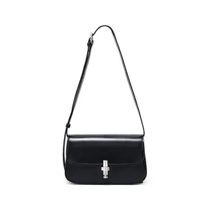 Bag Manufacturer Custom 2026 Designer Fashion Genuine Leather Ladies Shoulder Bags Famous Brands Handbags for Women