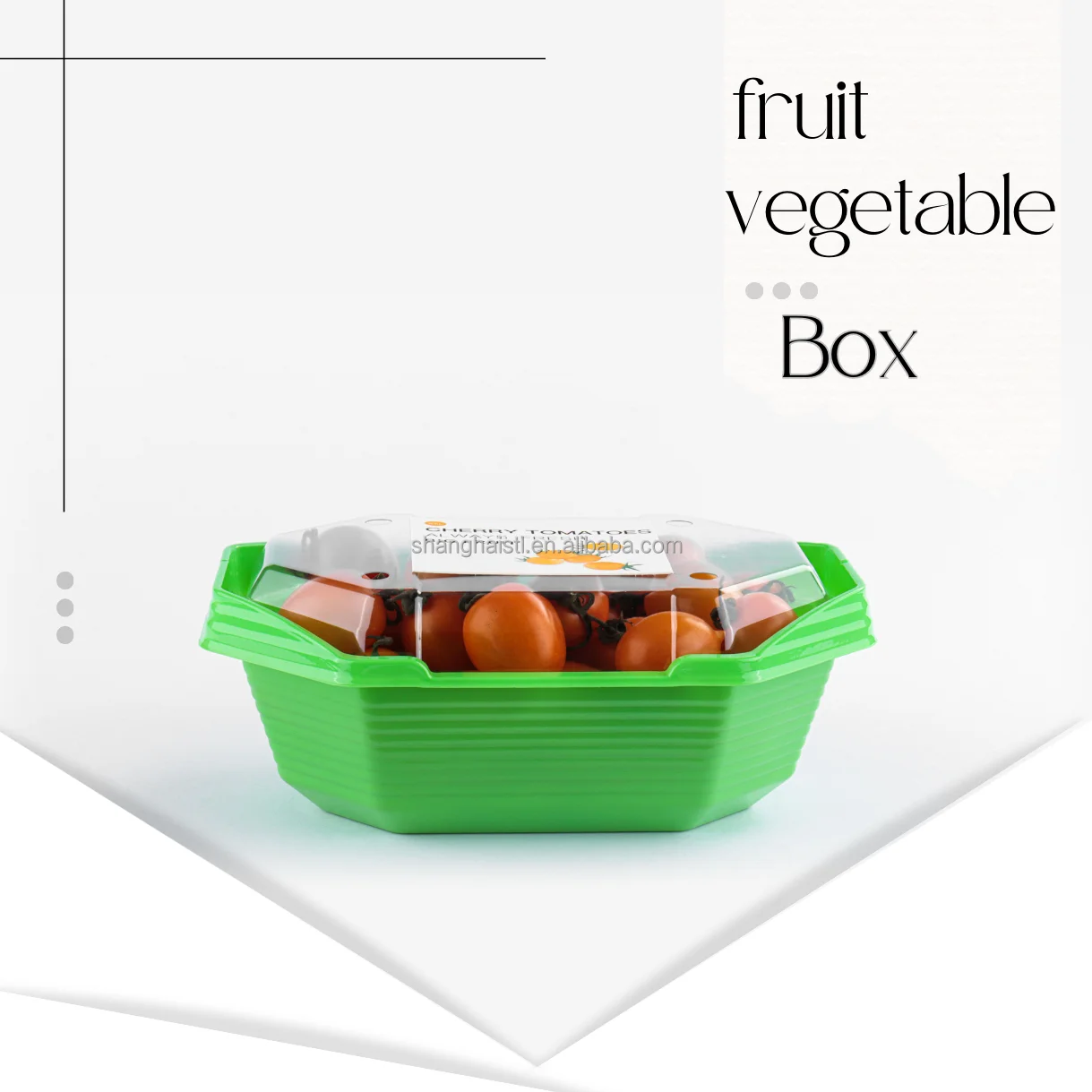 Manufacturer Supply Fruit Vegetable Boxes 24oz 32oz 16oz Food Container Disposable Plastic Fruit