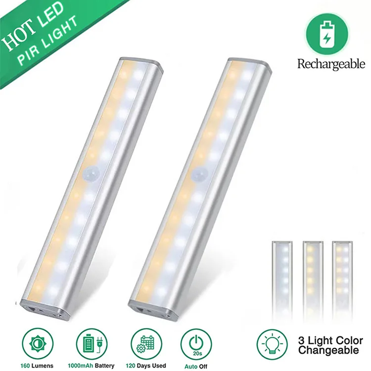 Новейший трендовый дизайн, датчик движения, светодиодный датчик света, идеально подходит для шкафа, шкафа, кухни, гардероба, шкафа, прихожей, кладовой