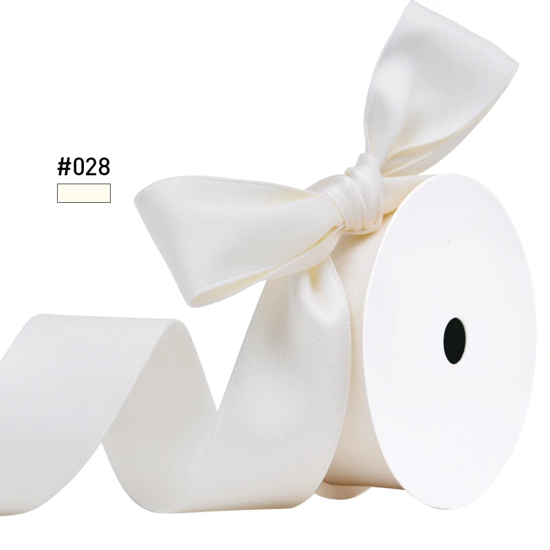 YAMA White Silk Ribbon Suppliers Polyester Cotton Ribbon 28896