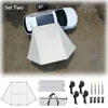 Clou de sol 4 + corde à vent 4 + ventouse 4 + tige de fer 2m