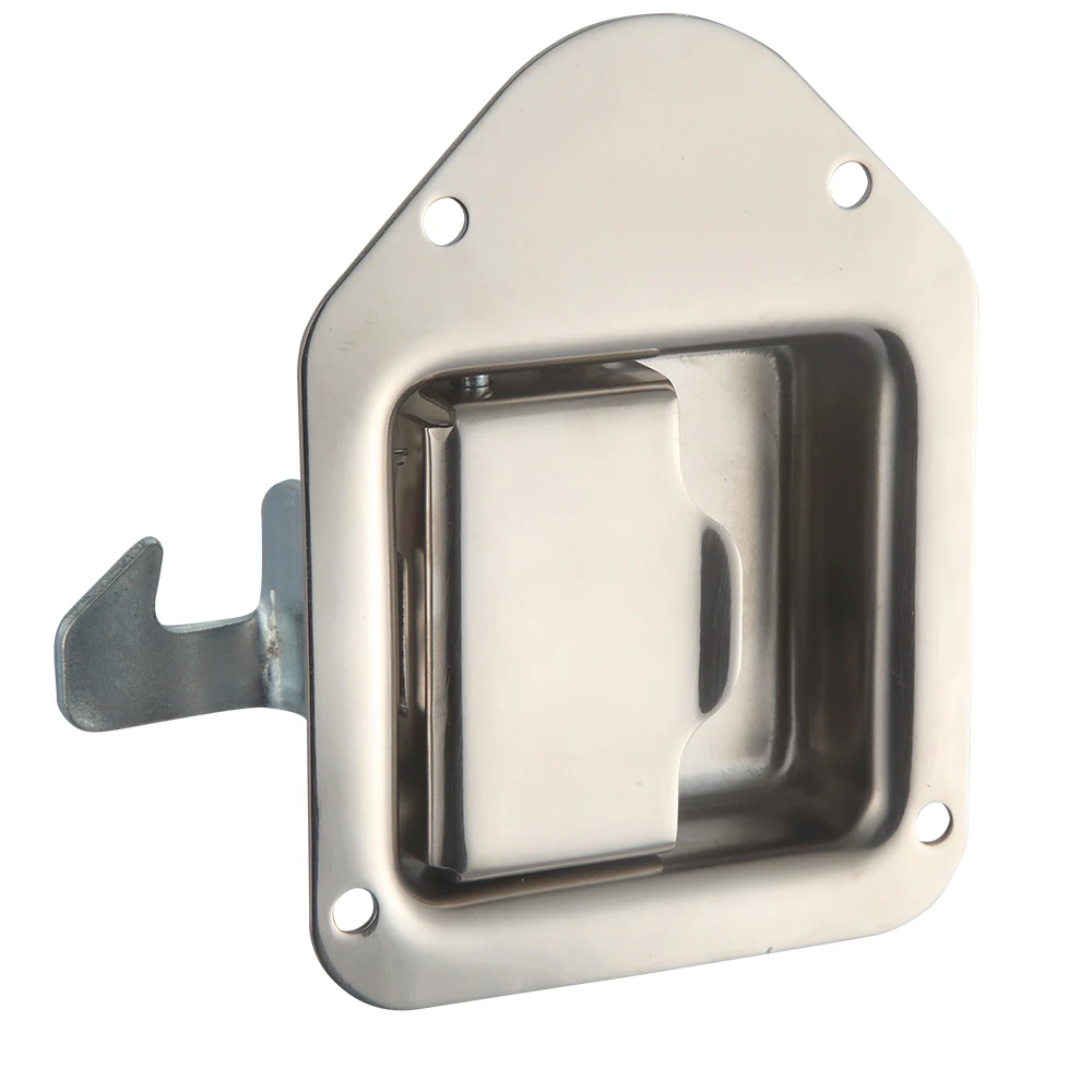 Toolbox Rv Handle Latch Stainless Steel Tool Box Latch Paddle Lock for Trailer Door Rv Camper Truck Lock details