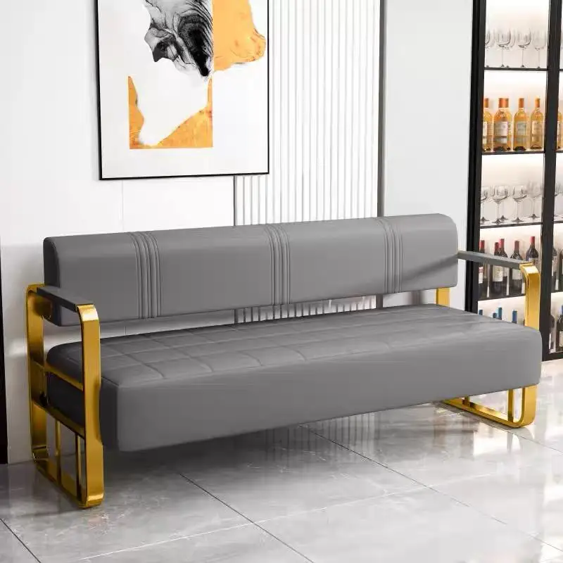 Picture of MORE DESIGN Waiting Area Furniture - Gold Wood Frame