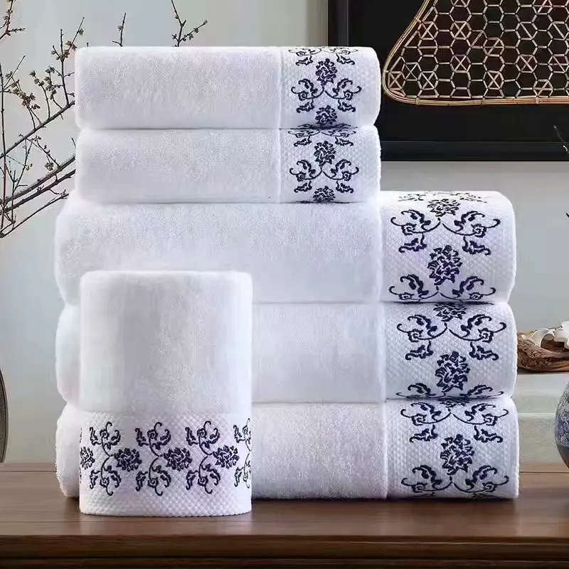 Towels Bath 100otton Cotton Bath Towels Hand Towels For Bathroom Hotel ...