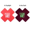 Red cross-glow in dark