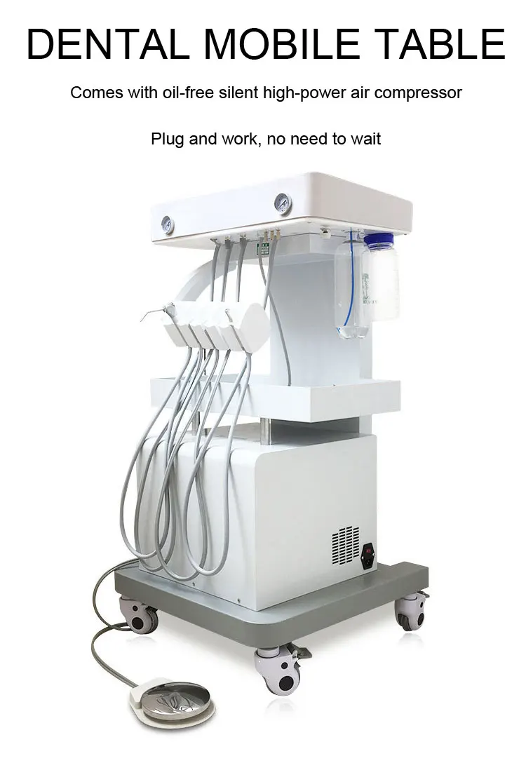 Veterinary Portable Equipment Chair Multifunctional Steel Dental Unit Dental Chair supplier