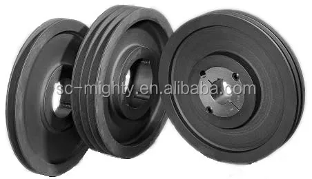 High Quality Customized Cpt V-belt Pulley Wheel Spz Series Cast Iron Sheaves Pulley V 1-6 Grooves V-Belt Pulley
