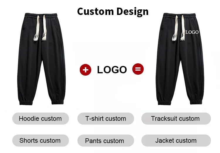 High Quality Custom Men Jogger Oversized Flare Sweat Pants Flare Sweat