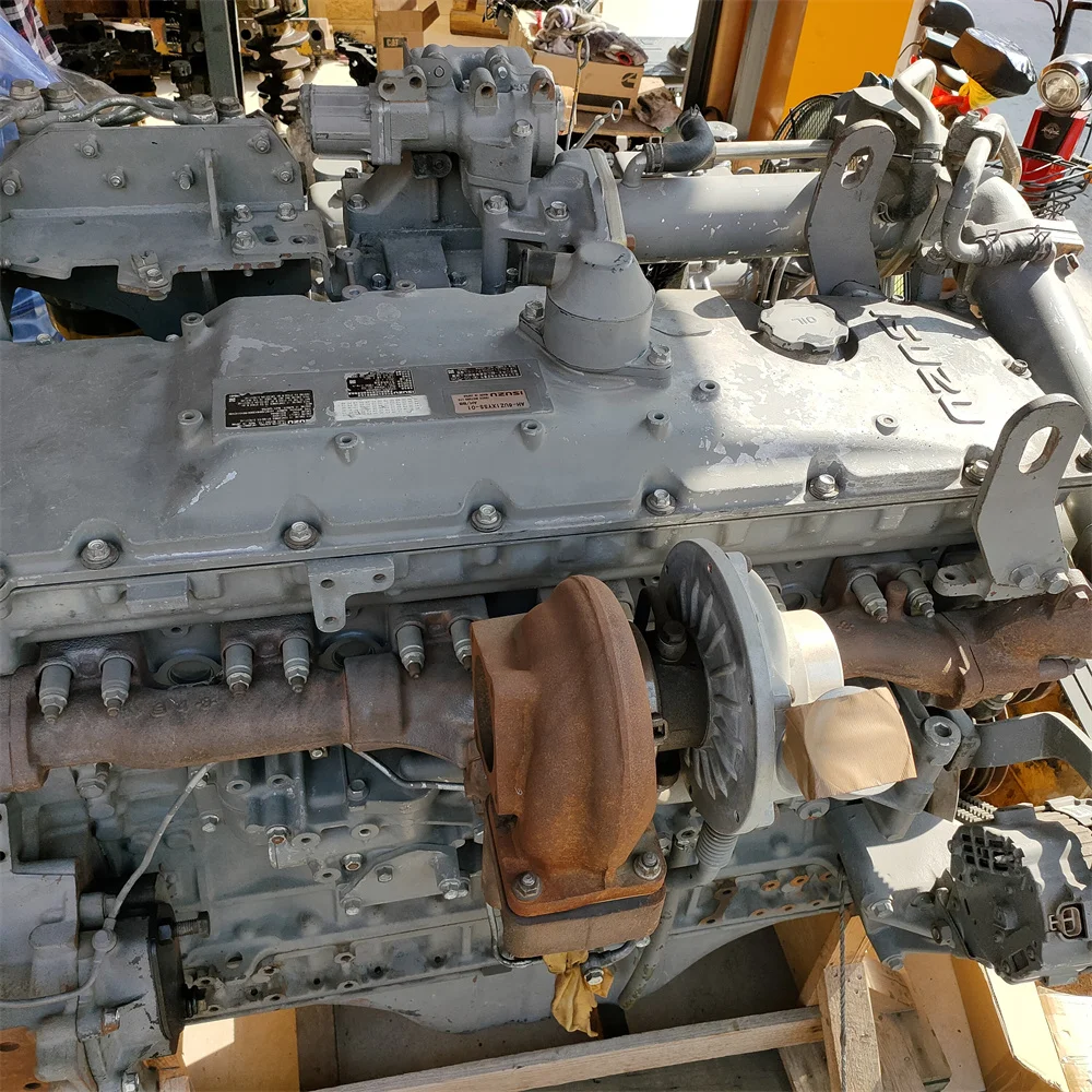 いすゞ6UZ1用6気筒6UZ1ディーゼルモーター機械6UZ1エンジンアセンブリ