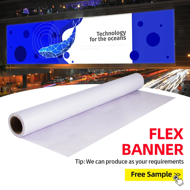 Hintergrund beleuchtetes Flex-Banner für den Druck 440g 3,2 m 13 Unzen heiß  laminiertes glänzendes Außenwerbung material, image size:800x800