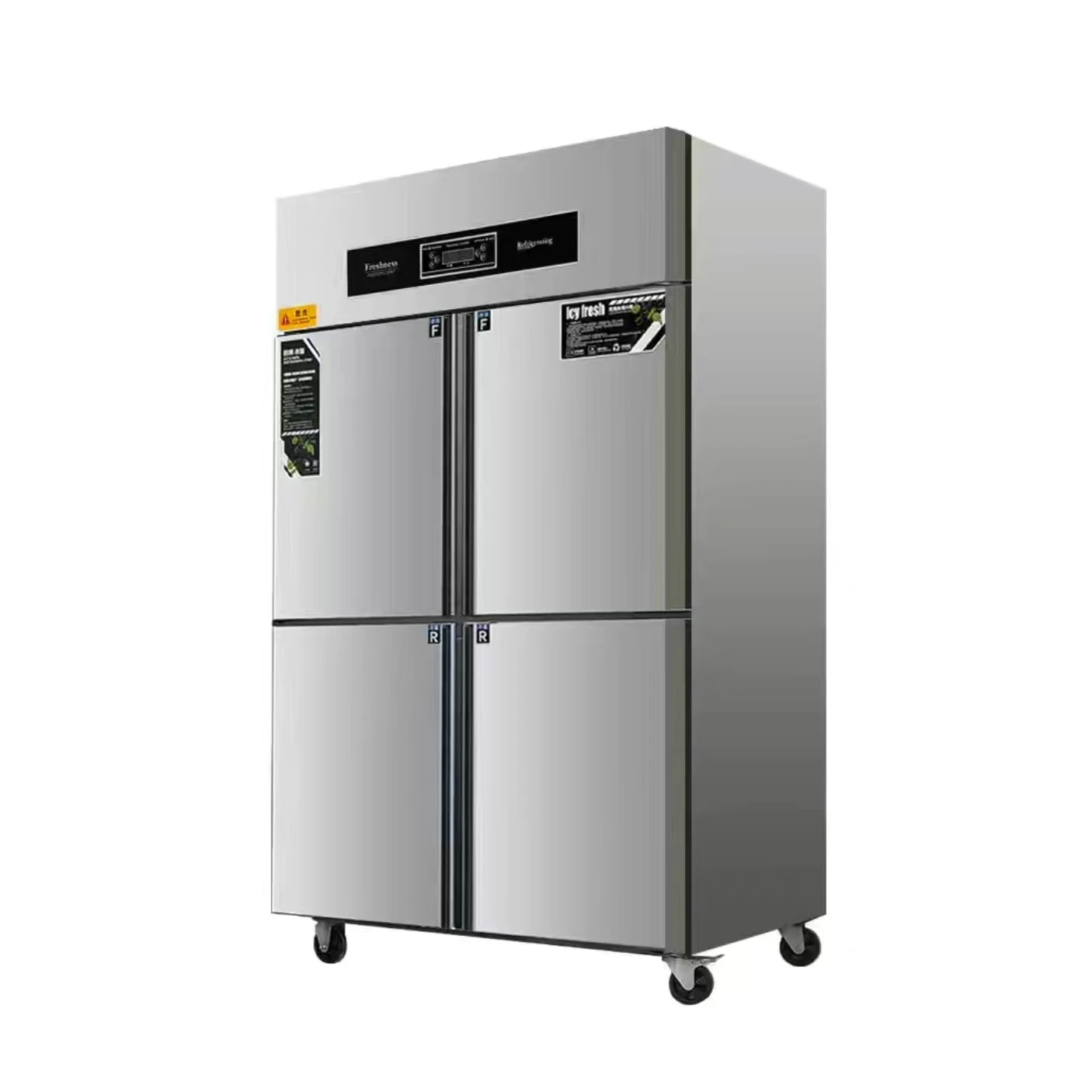 Four-door Refrigerator with Separate Freezer Compartments