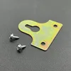 Dos tornillos para colgar en forma de arco de colores