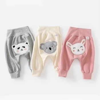 Baby big pp pants spring suit 2024 new casual pants for boys and girls baby pants spring and autumn