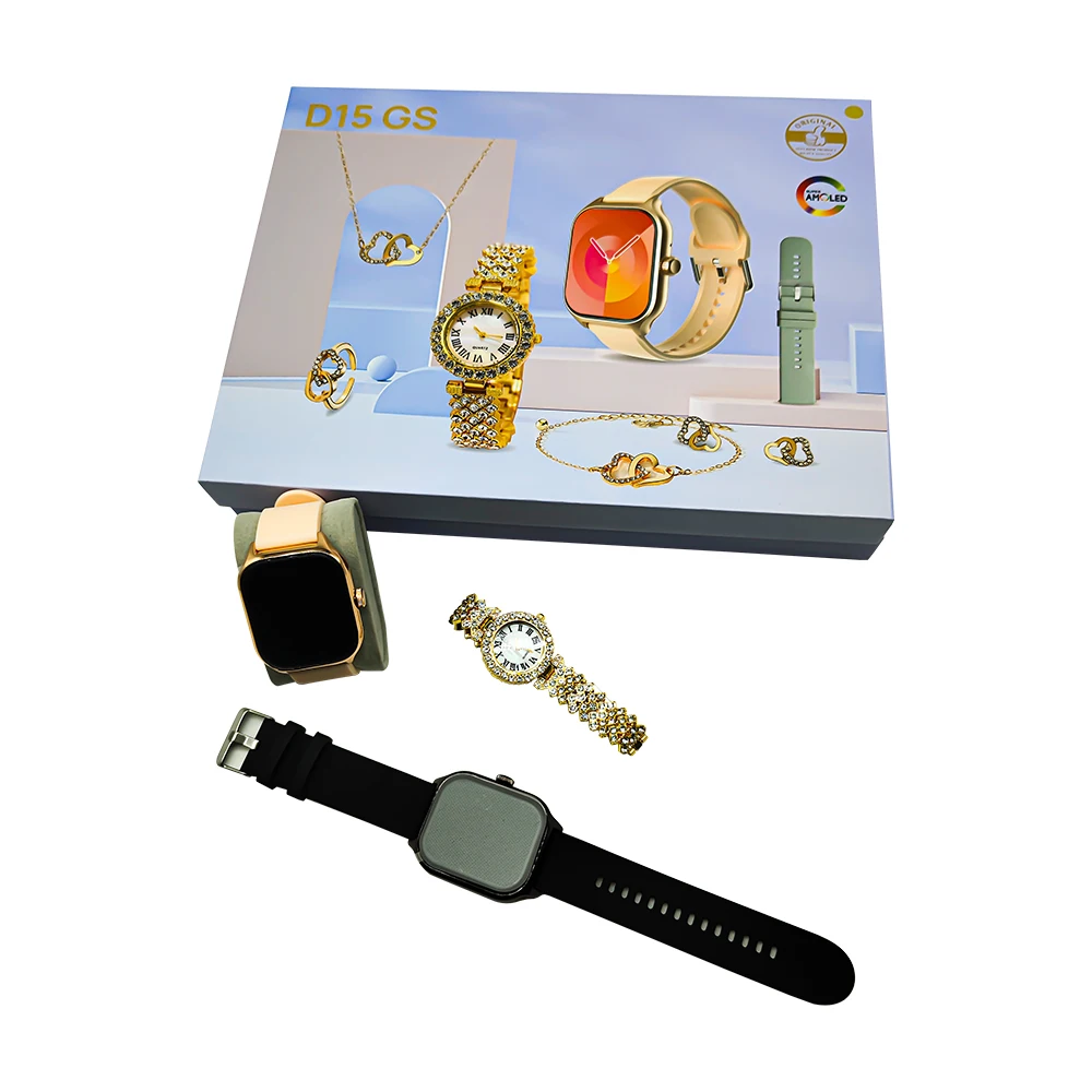 2024 Luxury Smart Watch D15 GS Reloj Intelligente Smartwatch Fitness Wrist Smart Watch PK A58 A59 Plus
