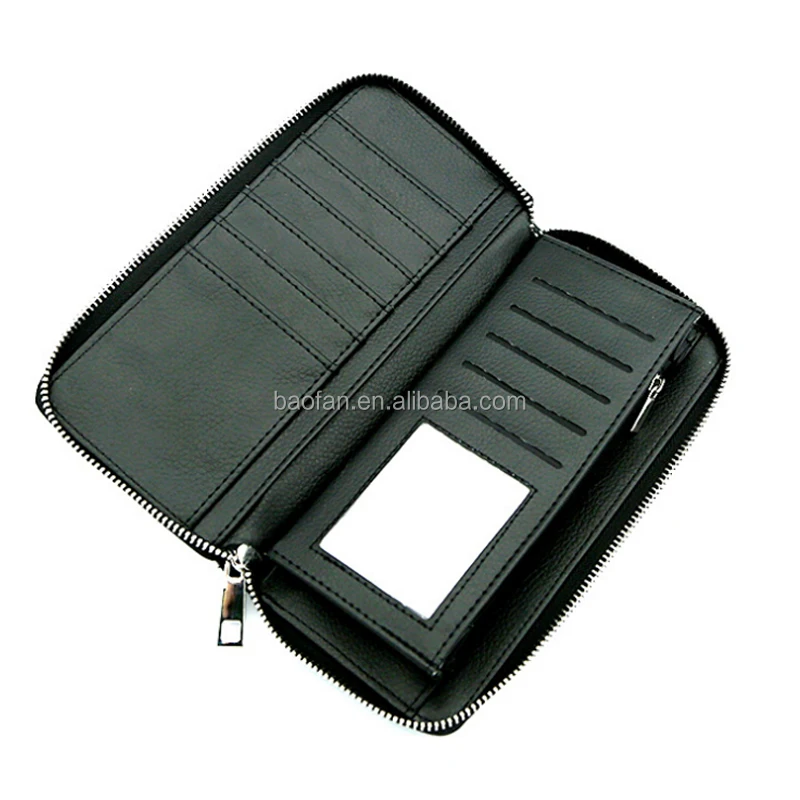 Hot Sales Blank Sublimation Pu Leather Zipper Card Holder Wallet,Diy ...