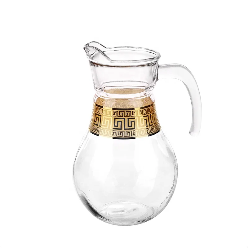 ガラス製品2Lガラス水差し飲用ピッチャーガラスカラフ| Alibaba.com