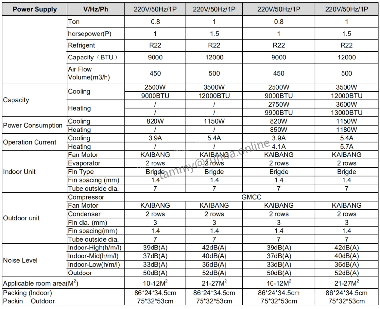 36000 Btu Inverter Split Ac Unit Wall Mounted Split Type Air