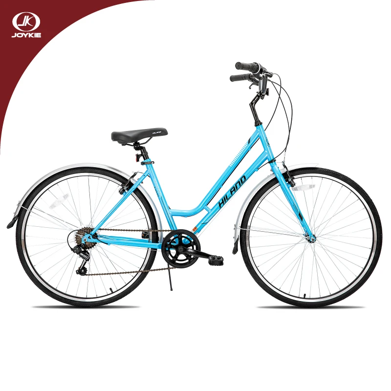 JOYKIE-bicicleta urbana clásica para mujer, 700C, con