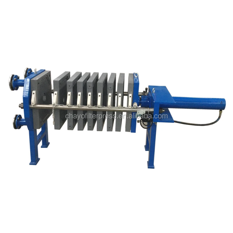 Small Capacity Full Automatic Filter Press Small Chamber Press Filter