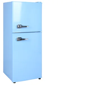 BCD-112 Double Door Refrigerators Top Freeze Fridge Hot Sale Home Appliance Other Refrigerators