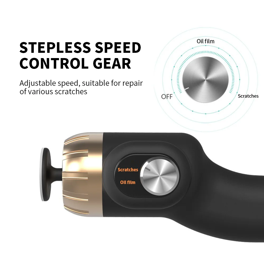 Многофункциональная эксцентричная полировальная Машинка Для Полировки Автомобиля 12 В вращающаяся машина для полировки электромобилей двойного действия